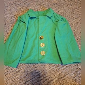 Green leprechaun coat
